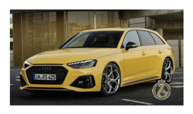 Audi RS 4 25th anniversary '24, geel (voorbestelling)