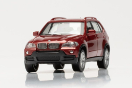 BMW X5, rood metallic