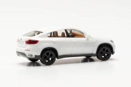 BMW X6 (zwarte velgen), wit