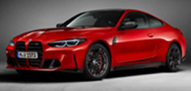 BMW M4 (G82) Competition '23, rood