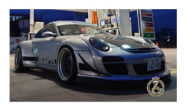 Porsche 911 RWB ABU '24, zilver