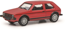 MHI H0 VW Golf I GTI rood