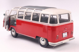 VW T1 Samba '62, rood/wit
