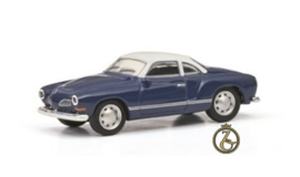 MHI H0 VW Karmann Ghia blauw/wit