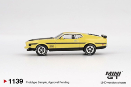 Ford Mustang Mach 1 Grabber '71, geel