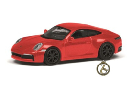 Porsche 911 (992) Carrera S coupé, rood