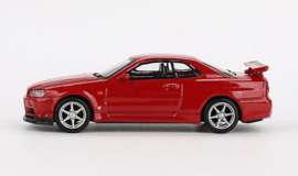 Nissan Skyline GT-R (R34) V-Spec active '99, rood