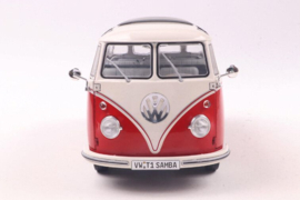 VW T1 Samba '62, rood/wit