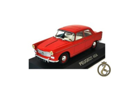 Peugeot 404, red