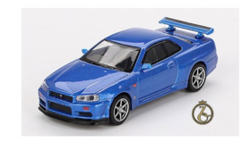 Nissan Skyline GT-R (R34) V-spec '99, blauw