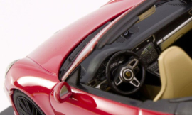 Porsche 911 Turbo S Cabriolet, rood