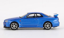 Nissan Skyline GT-R (R34) V-spec '99, blauw