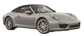 Porsche 911 S (991), zilver-rood