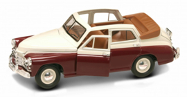GAZ M20 Pobeda Cabrio, beige / rood