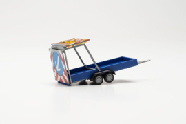 Aanhanger pijlwagen, blauw