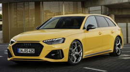 Audi RS 4 25th anniversary '24, geel (voorbestelling)