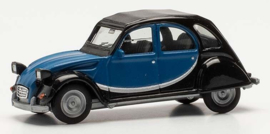Citroen 2CV Charleston, blauw/zwart