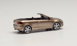 VW Golf V Cabrio, goud metallic