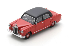 Mercedes Benz 180 Ponton, rood