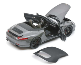 Porsche 911 Carrera GTS Cabrio (991.1), grijs metallic