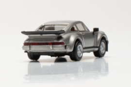 Porsche 911 Turbo, zilver metallic