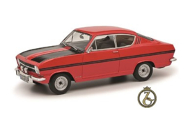 Opel Kadett Rally coupé, rood