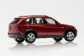 BMW X5, rood metallic