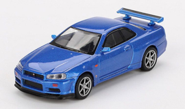 Nissan Skyline GT-R (R34) V-spec '99, blauw