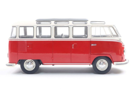 VW T1 Samba '62, rood/wit