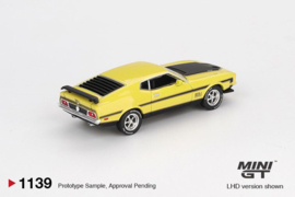 Ford Mustang Mach 1 Grabber '71, geel