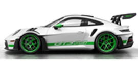 Porsche 911 (992) GT3 RS '23, wit (voorbestelling)