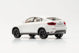 BMW X6 (zwarte velgen), wit