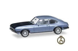 Ford Capri RS, blauw/zwart met.
