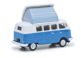 VW T1c camper, blauw/wit