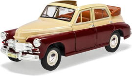 GAZ M20 Pobeda Cabrio, beige / rood