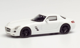 Mercedes Benz SLS AMG (zwarte velgen), wit
