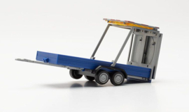 Aanhanger pijlwagen, blauw