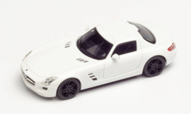 Mercedes Benz SLS AMG (zwarte velgen), wit