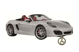 Porsche Boxster S, zilver