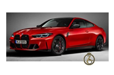BMW M4 (G82) Competition '23, rood