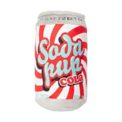 FUZZYARD SODA PUP COLA PLUCHE 7,5X7,5X15 CM