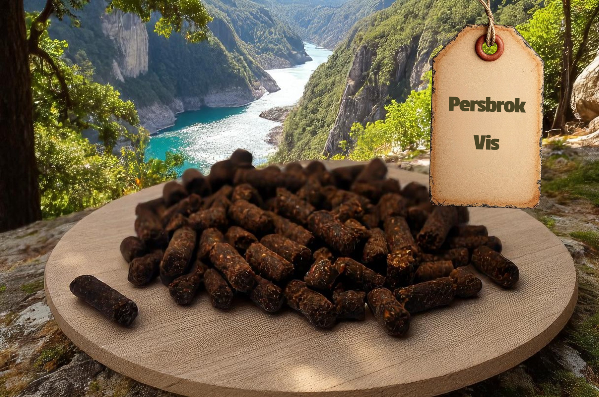 Persbrok Vis 15 KG