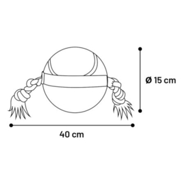 HS MATCHBALL TENNISBAL 15 CM