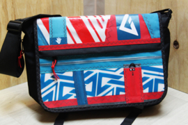 Messenger tas XL oud surfzeil