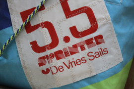 Shopper gemaakt van een oud windsurf zeil