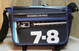 Messenger tas XL oud surfzeil
