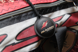Duffel tas, duffle bag van oud windsurfzeil.