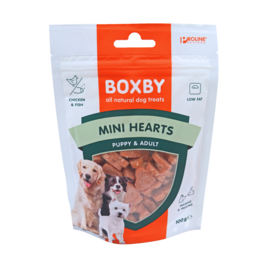 Proline Boxby puppy snacks mini hearts 100gr