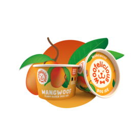 Woofelicious Mango-ijsje 50gr