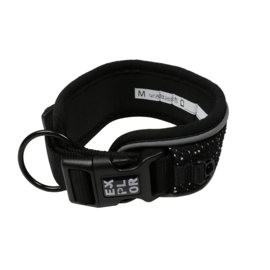 Duvo+ Ultimate fit control halsband fashion granite black  XS